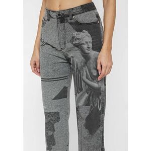 Maniere De Voir Renaissance Mom Jeans in Black - RARE